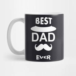 funny and cool father's day gift. best dad ever Mug
